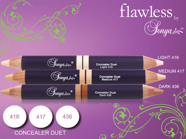 Sonya flawless - Concealer Duet Retuschierstifte